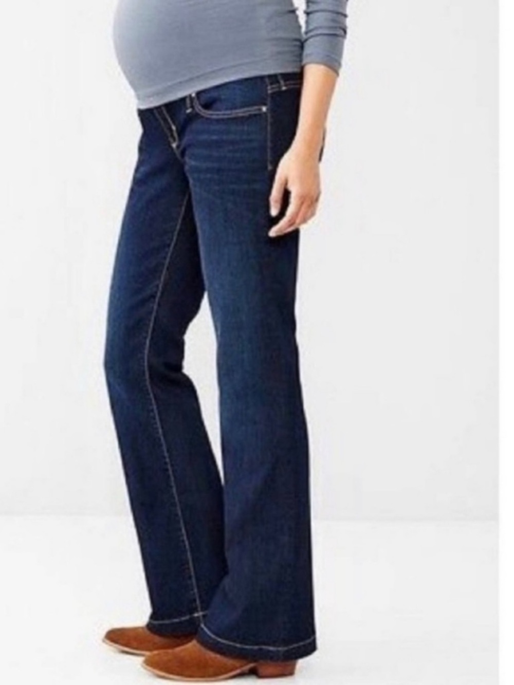 Gap Maternity Dark Blue Bootcut Jeans size 6S
